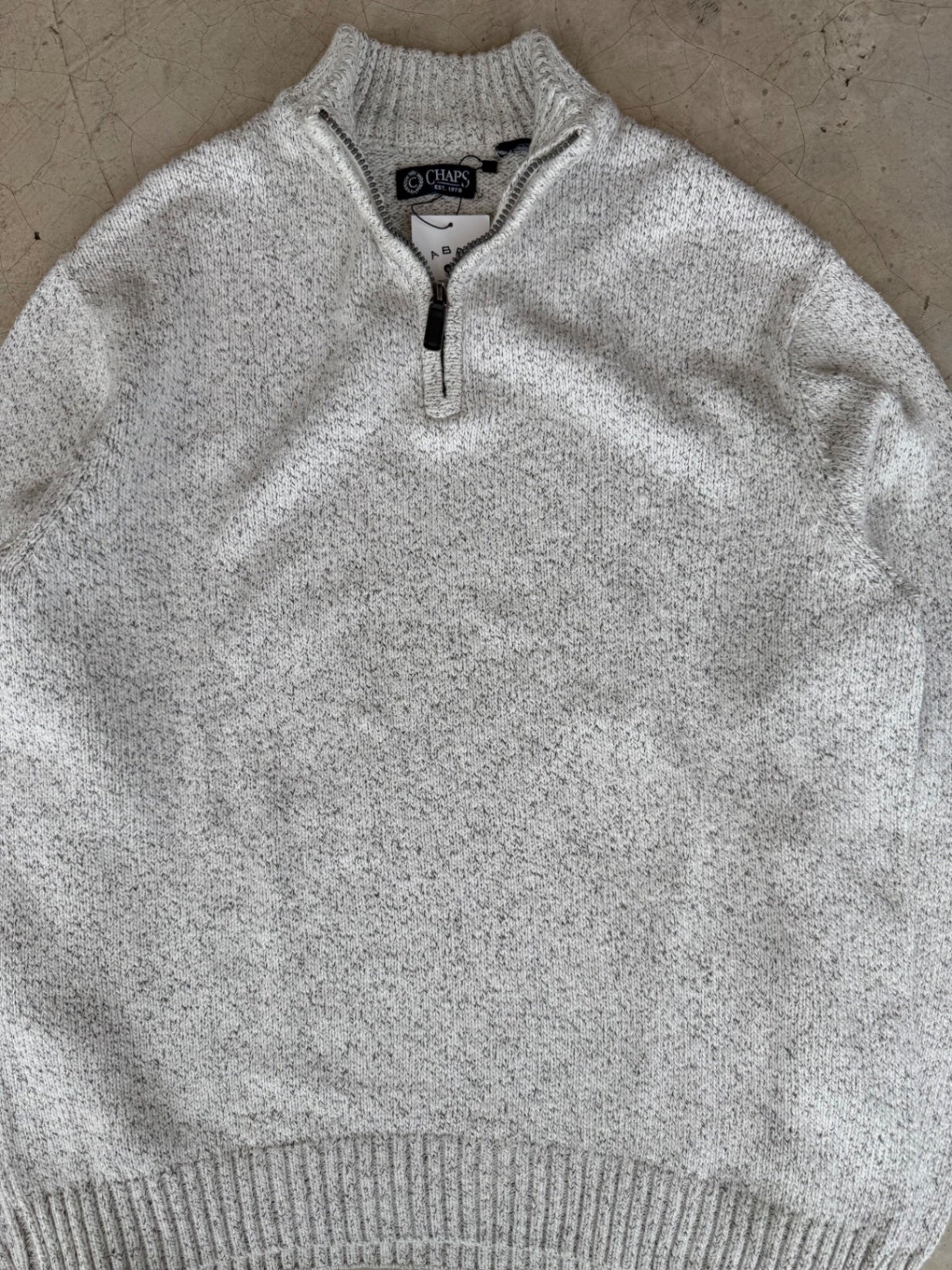 Chaps 1/4 Zip Knitwear