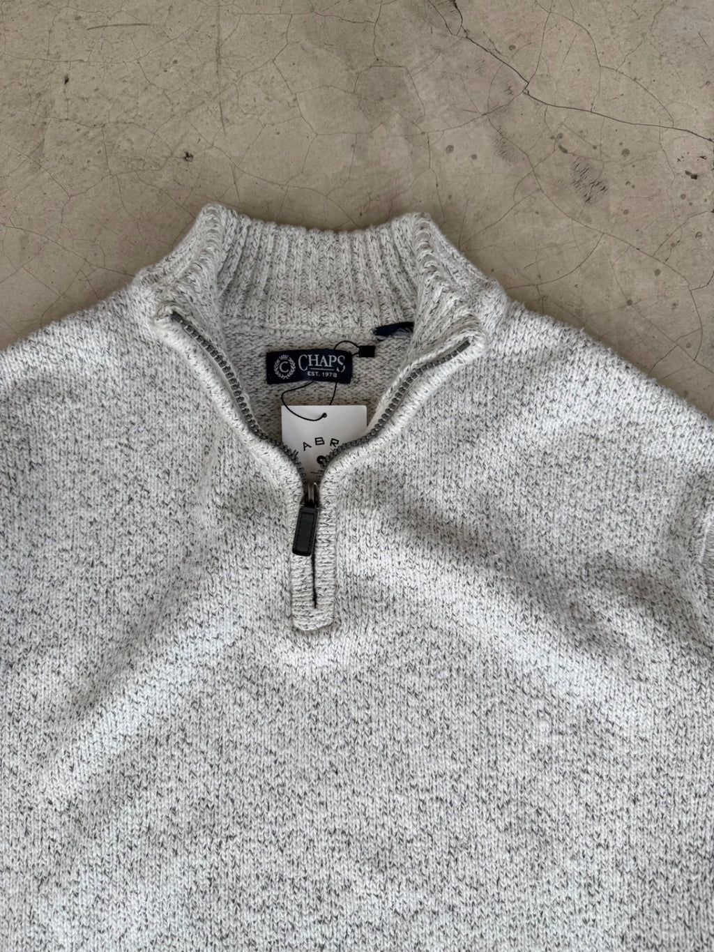 Chaps 1/4 Zip Knitwear
