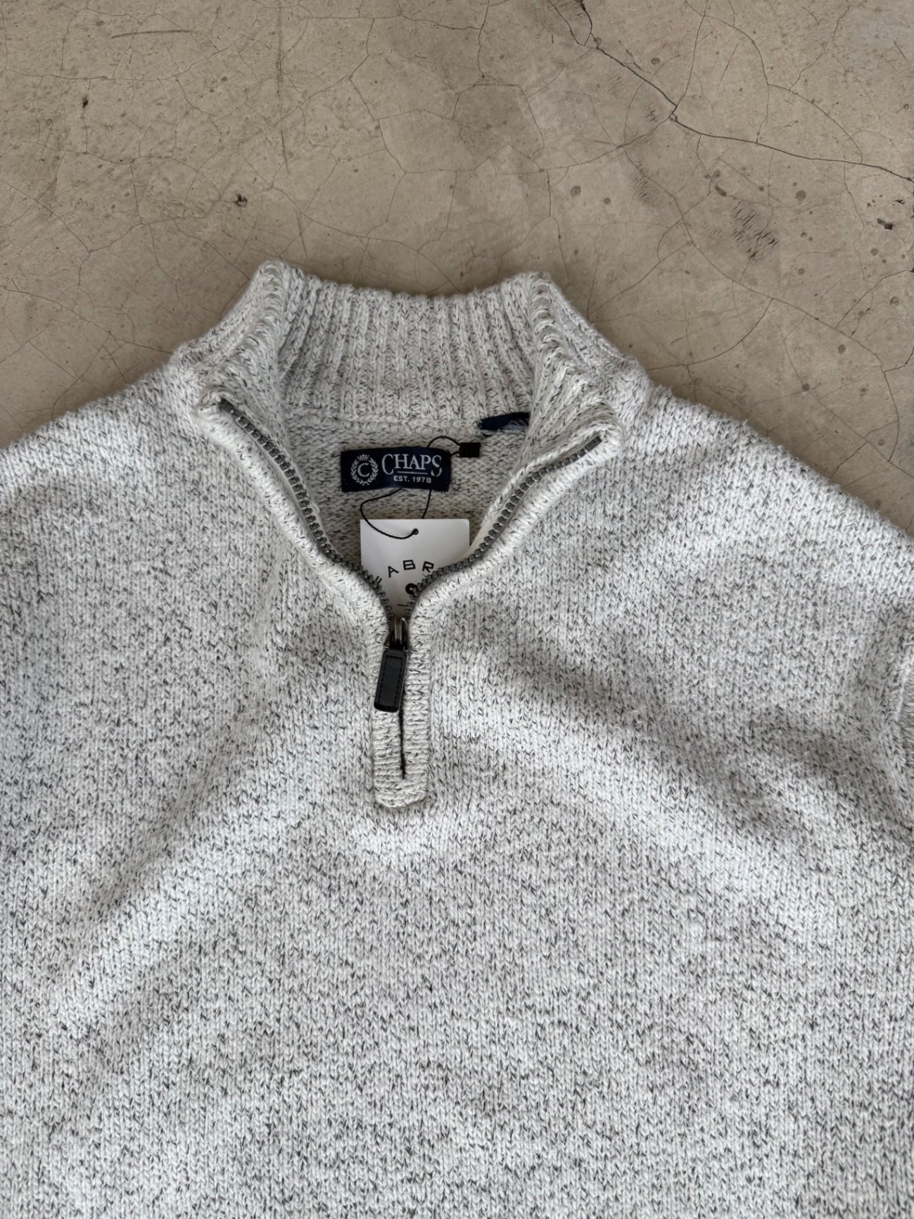 Chaps 1/4 Zip Knitwear