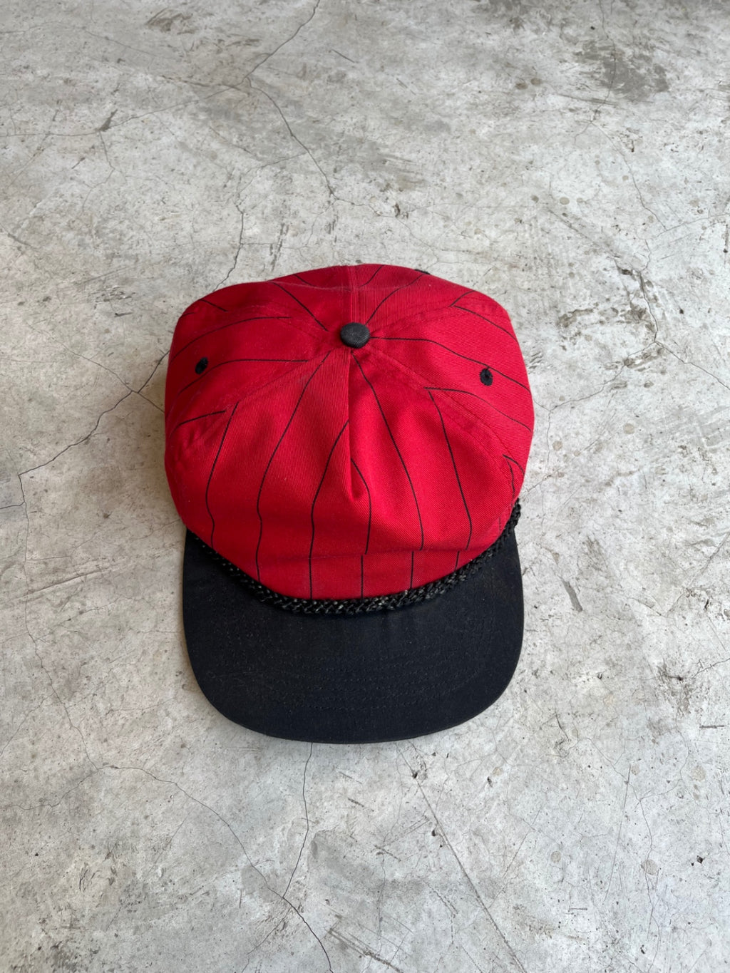 Red Stripe Cap