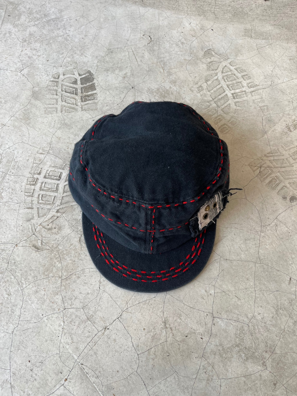 Black & Red Army Cap