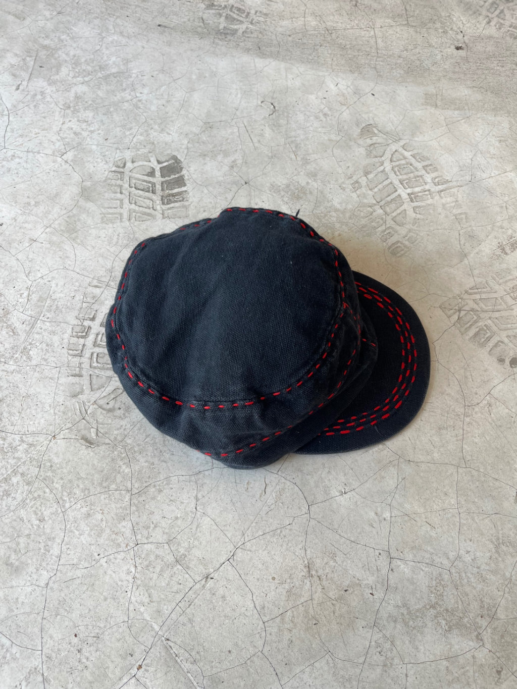 Black & Red Army Cap