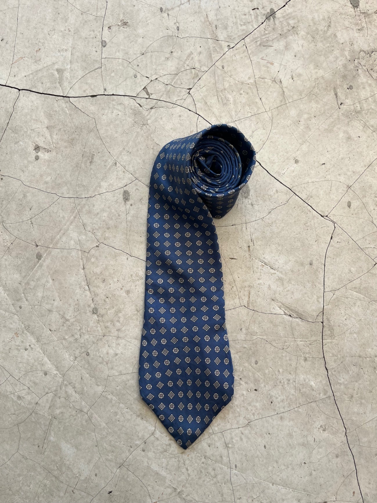 Mario Valentino Navy Tie
