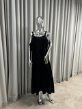 Black Tiered Dress