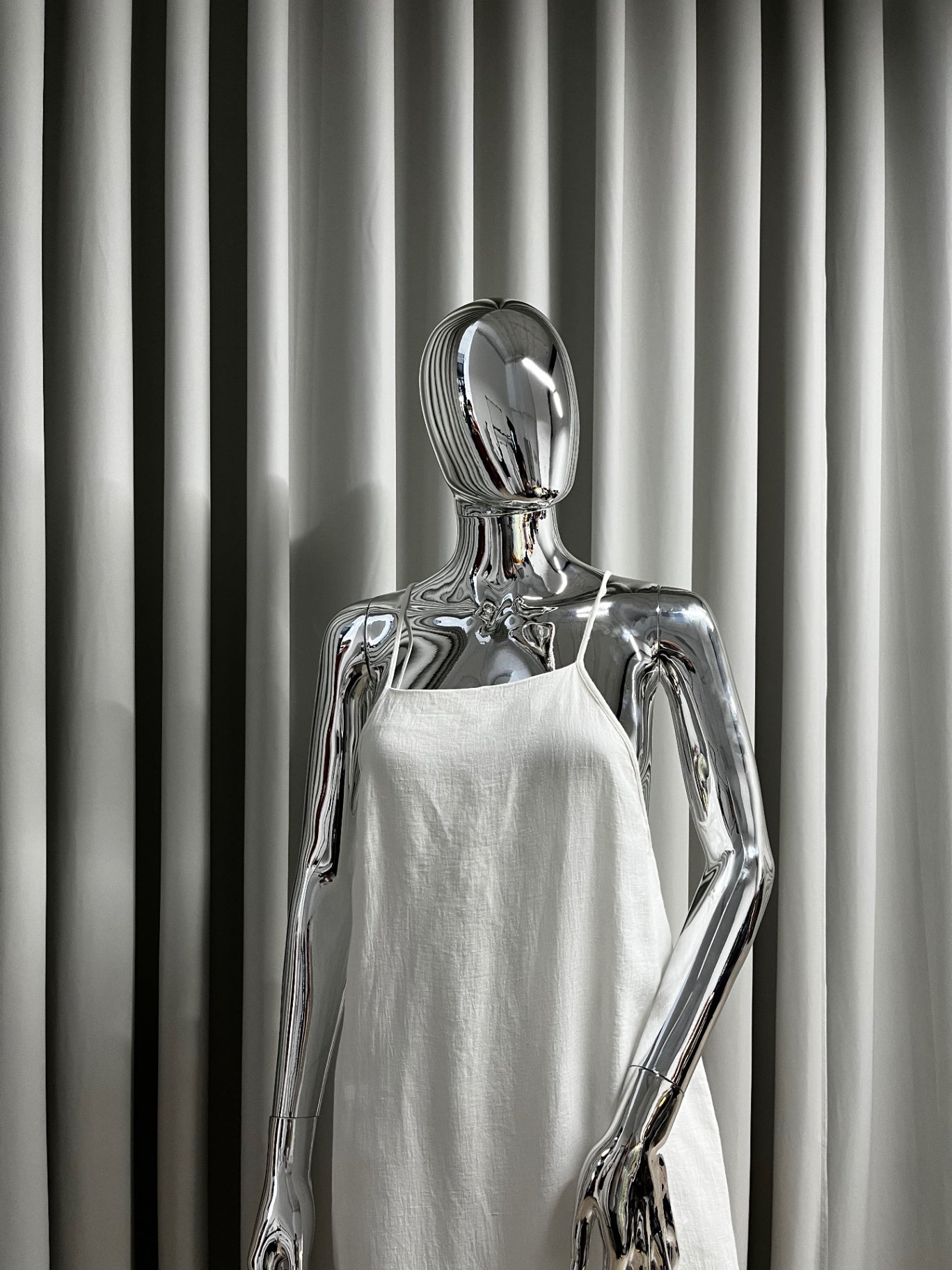 Reserved White Backless Dress