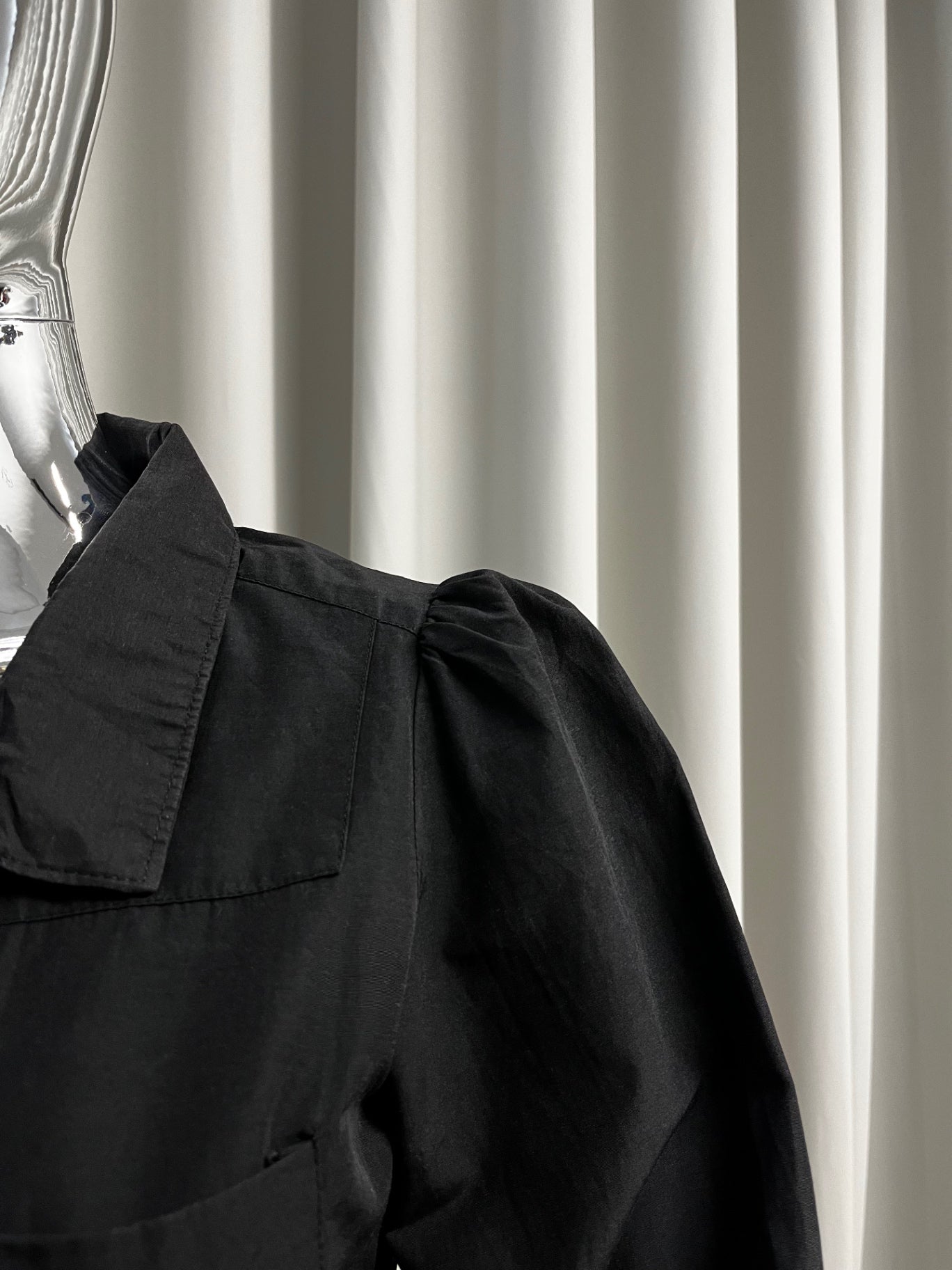 Black MNG Shirt Dress