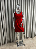 Red Midi Dress