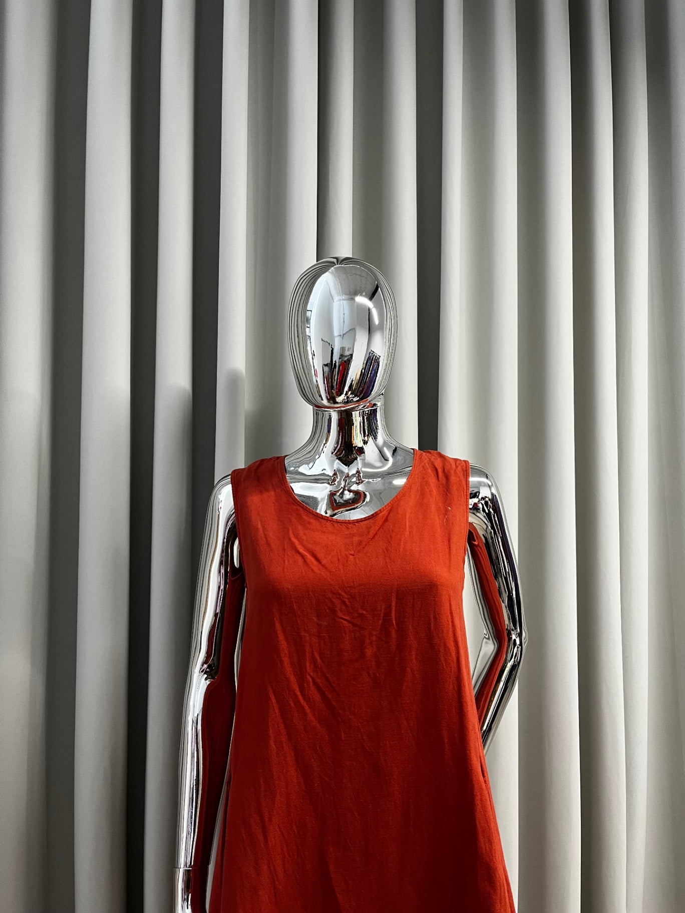 Uniqlo Burnt Orange Dress