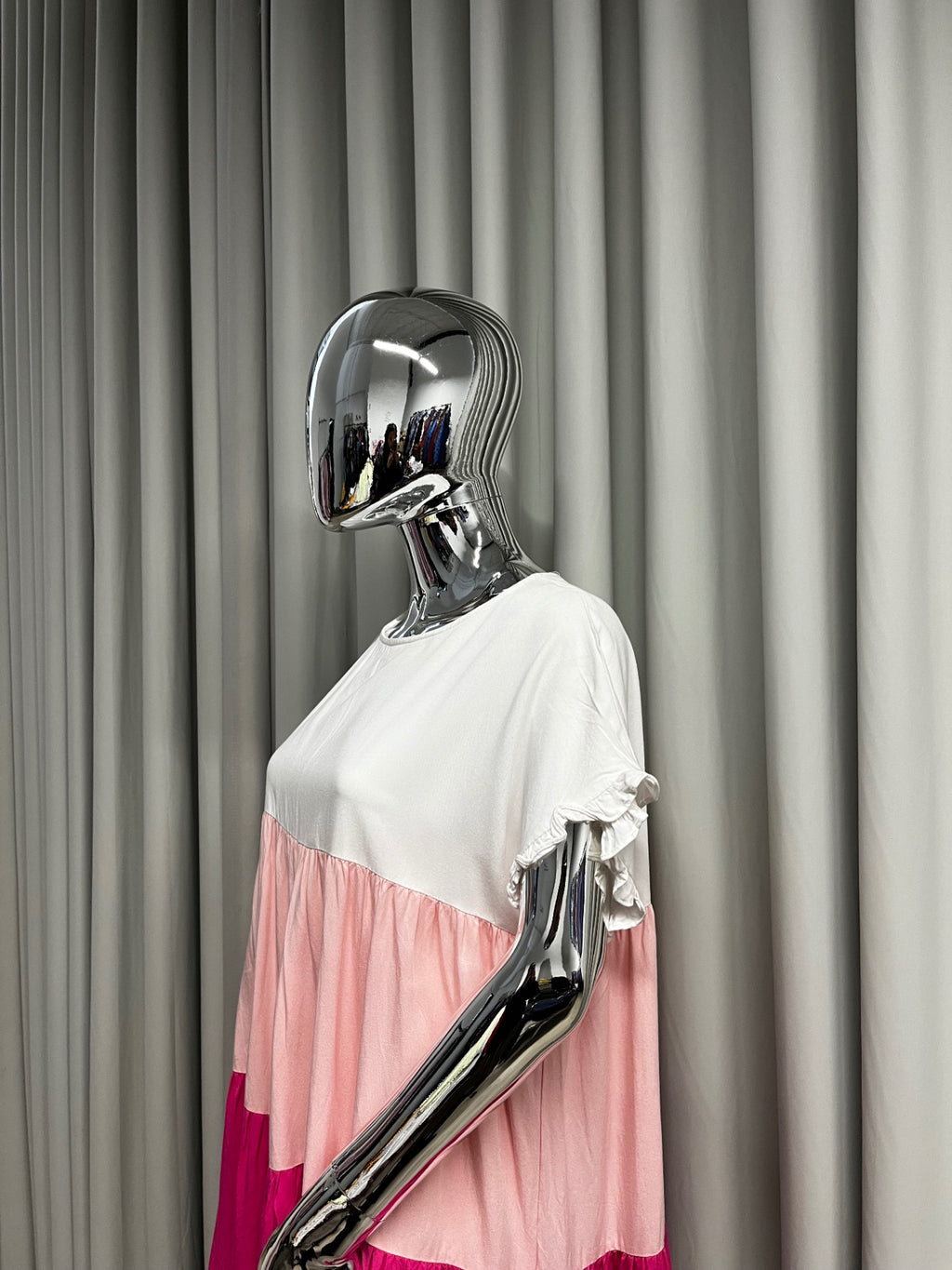 Multicolour Patel + Pump Bodycon Dress