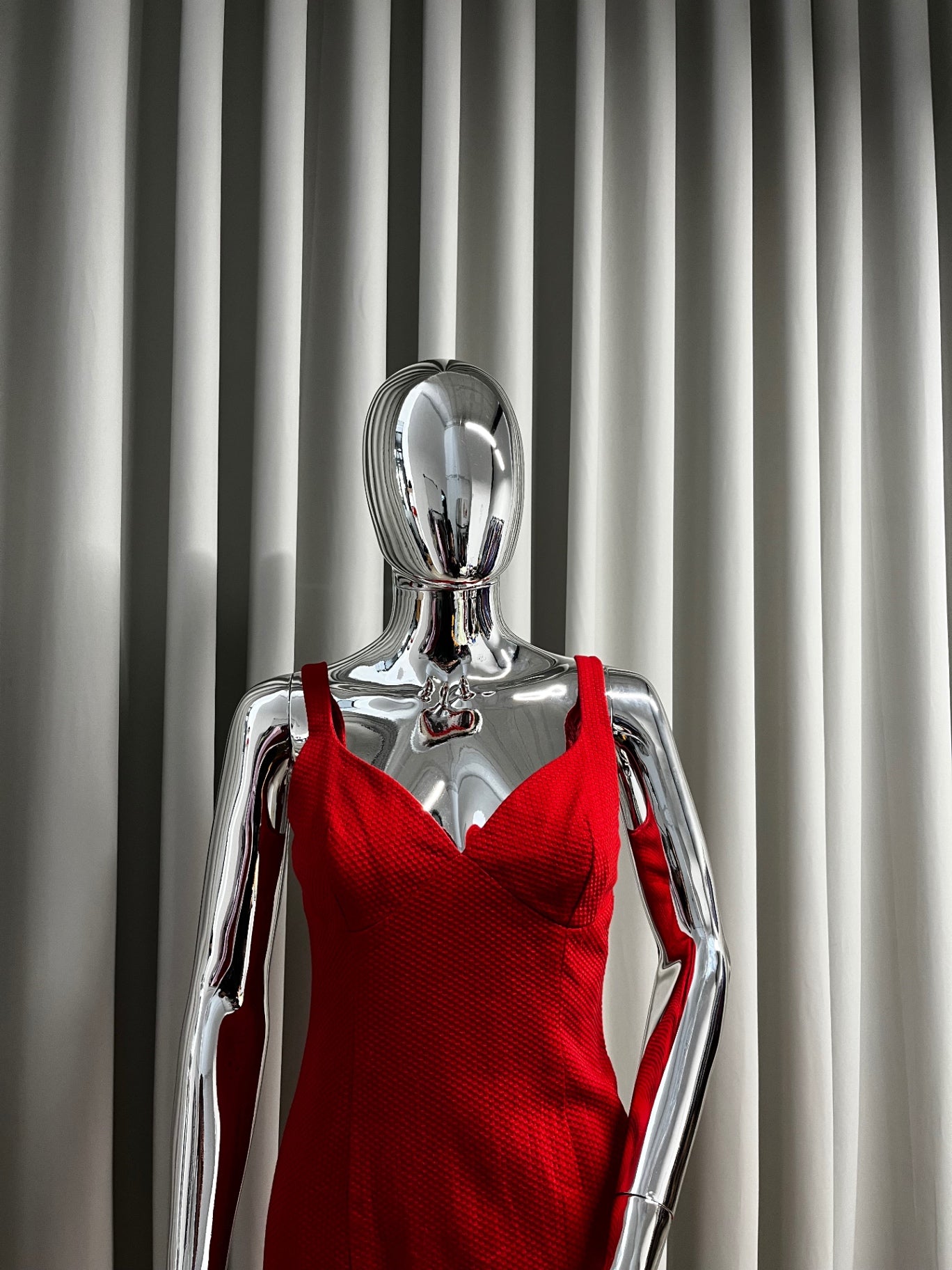 red dress cue Cue Sequin Dress Red Size 14