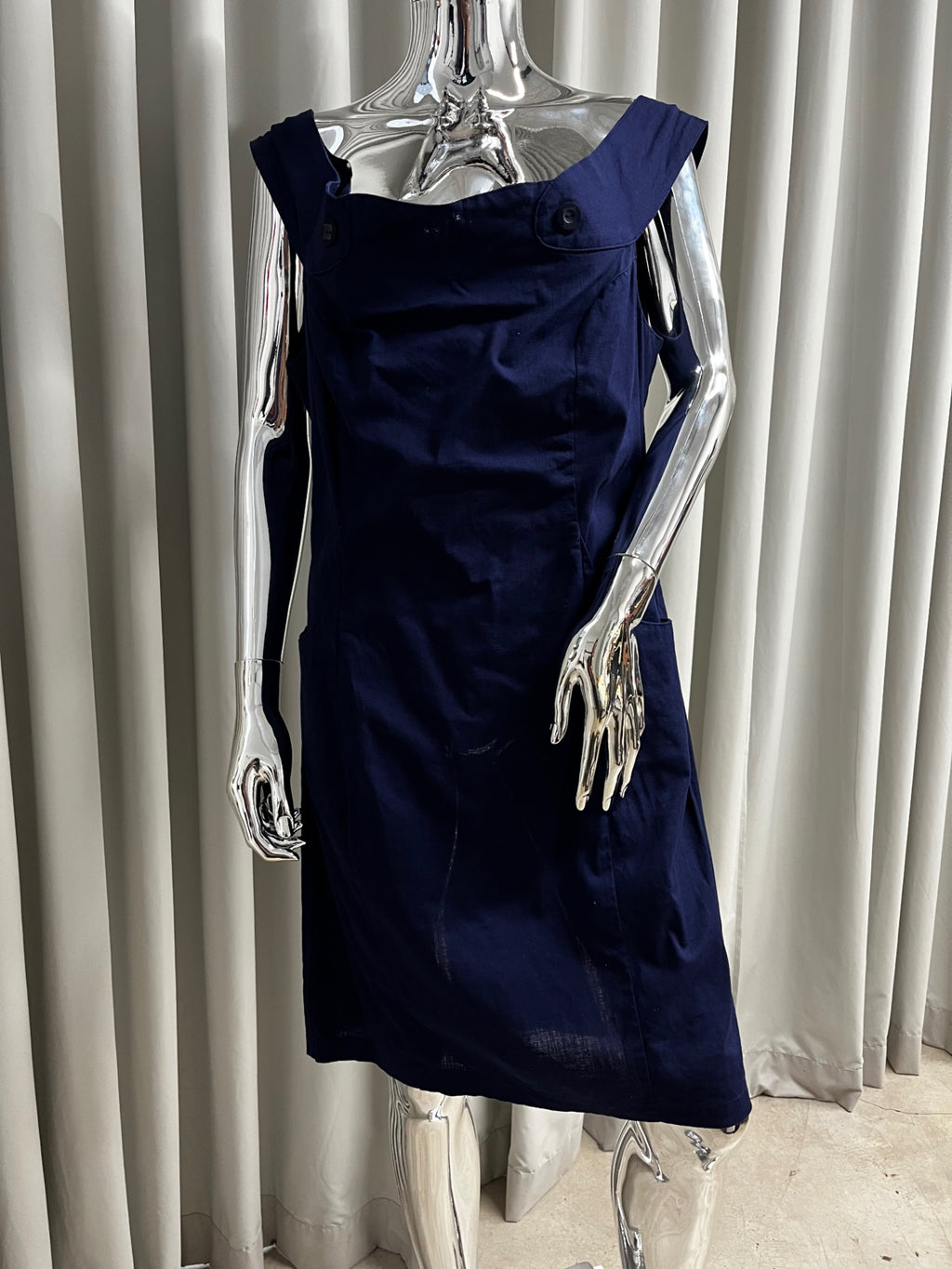Revival Navy Dress