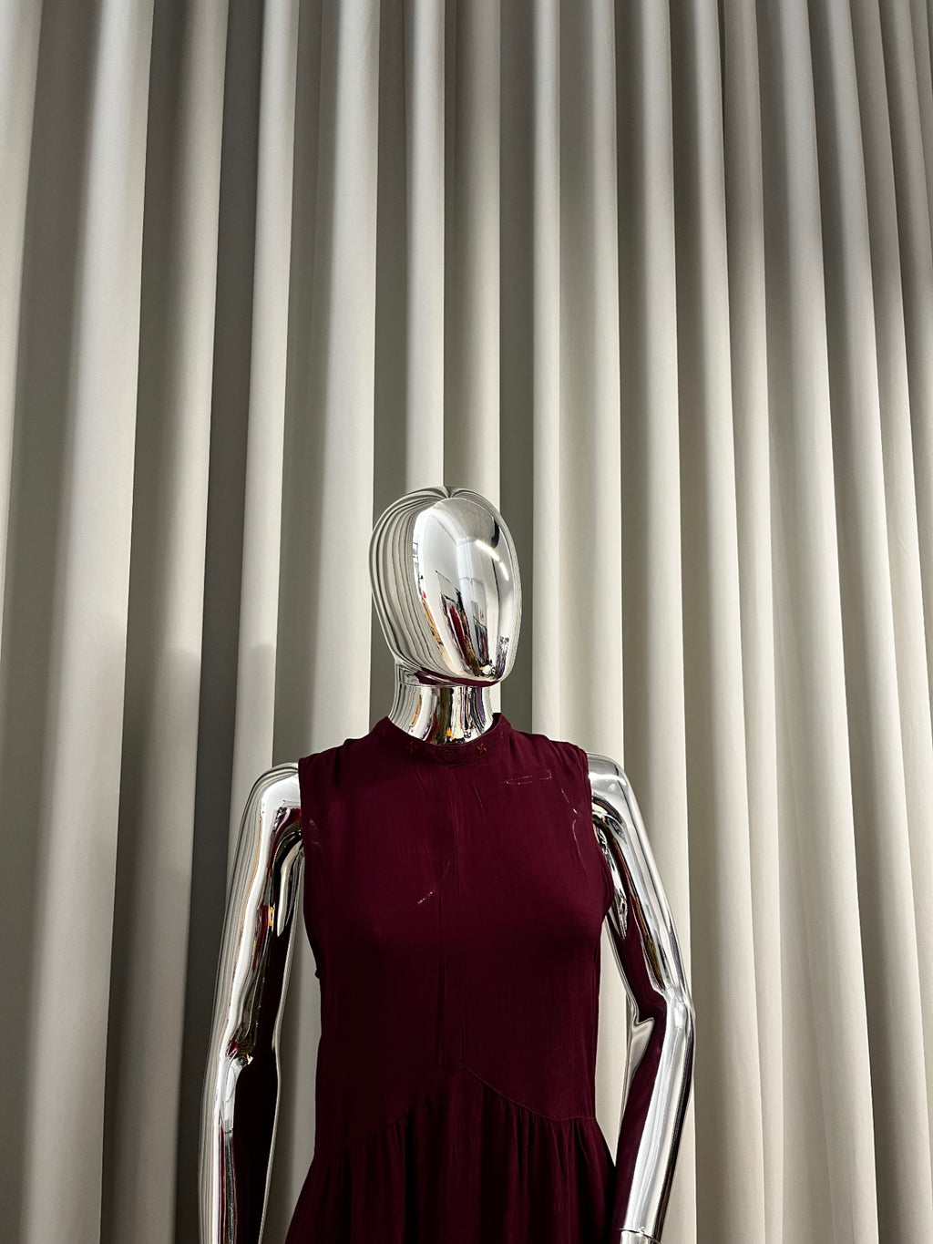 Rhythm Burgundy Mini Dress