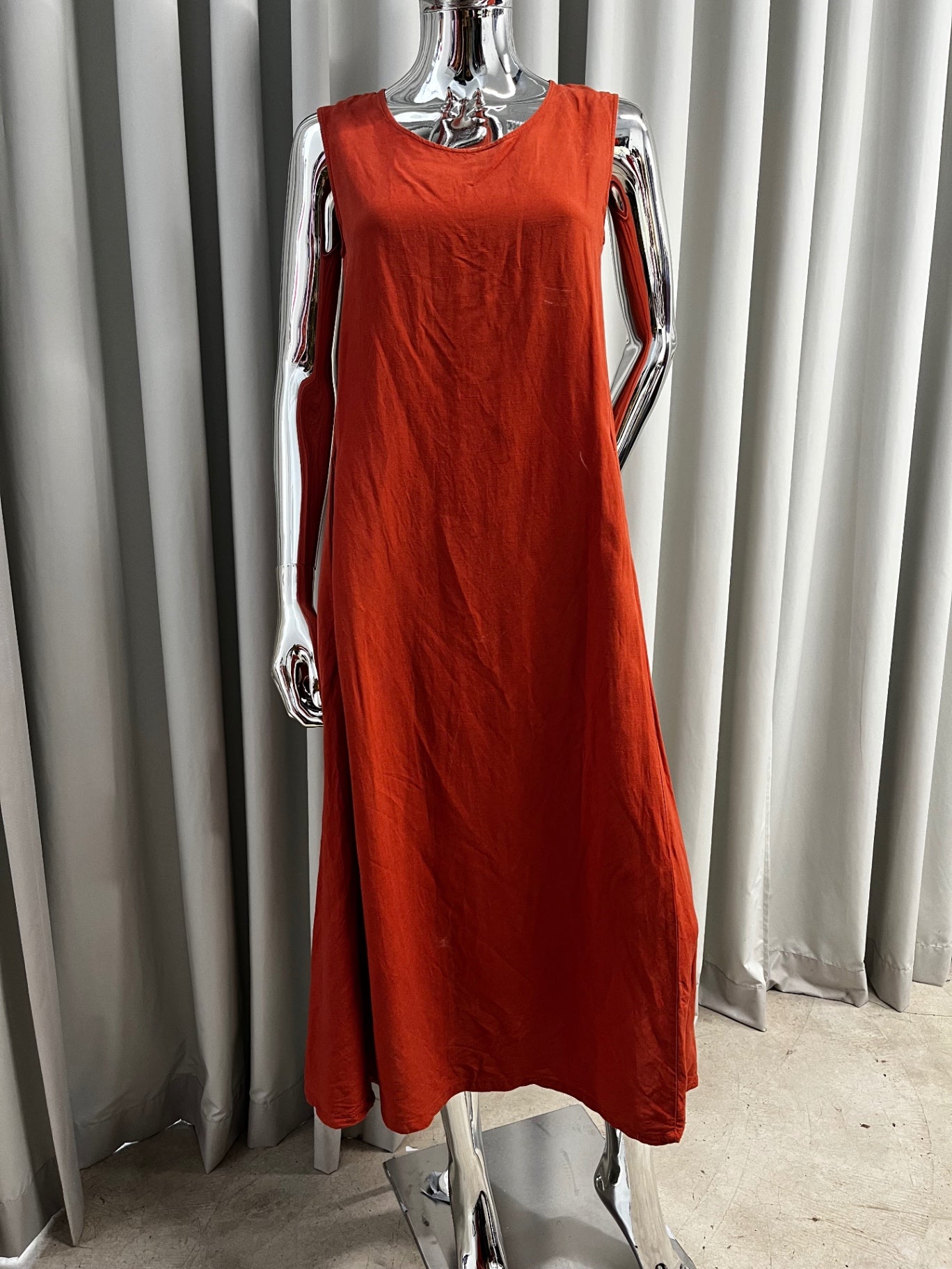 Uniqlo Burnt Orange Dress