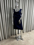 Revival Navy Dress