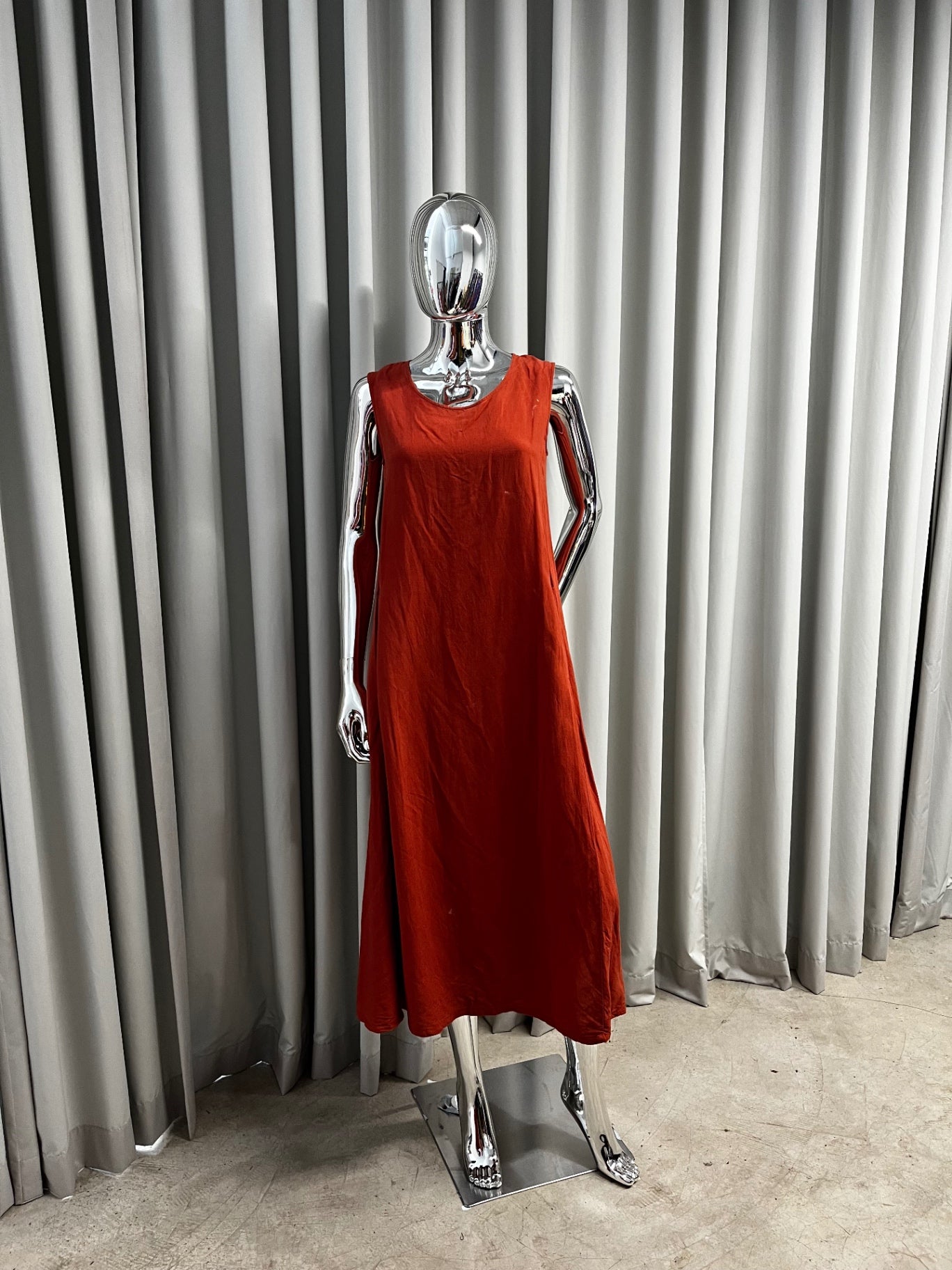 Uniqlo Burnt Orange Dress