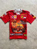 Micheal Schumacher Retro Polo Racing Shirt
