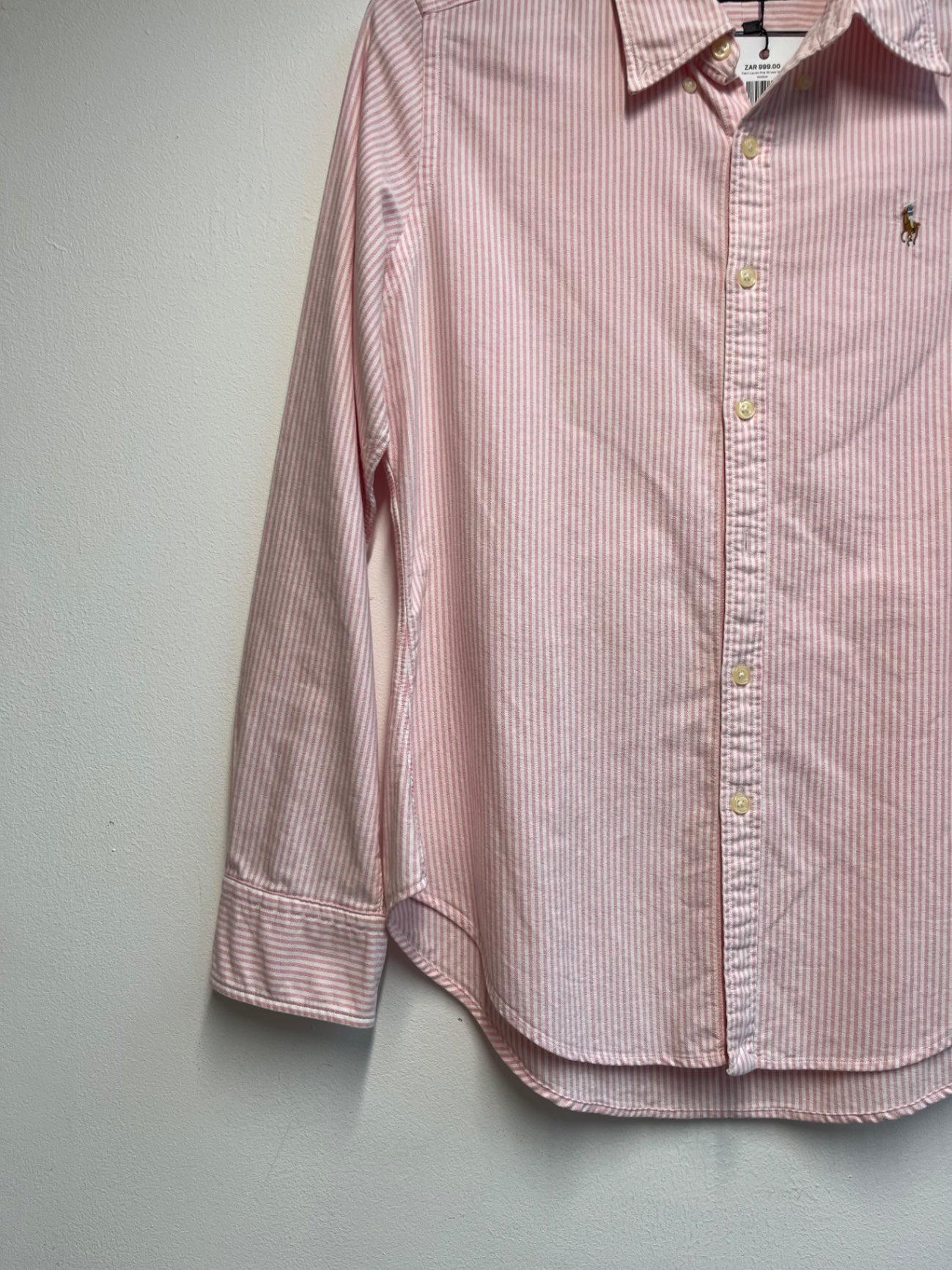 Ralph Lauren Pink Striped Shirt