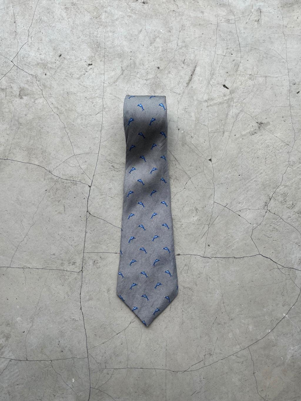 Lanven Paris Dolphin Printed Tie