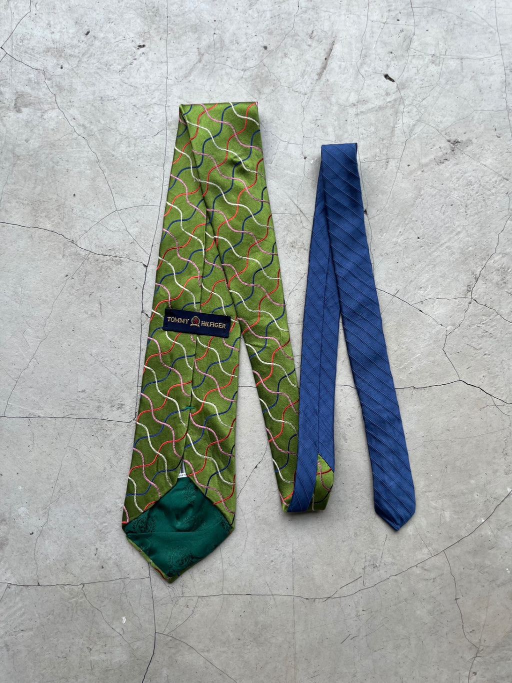 Tommy Hilfiger Green Tie