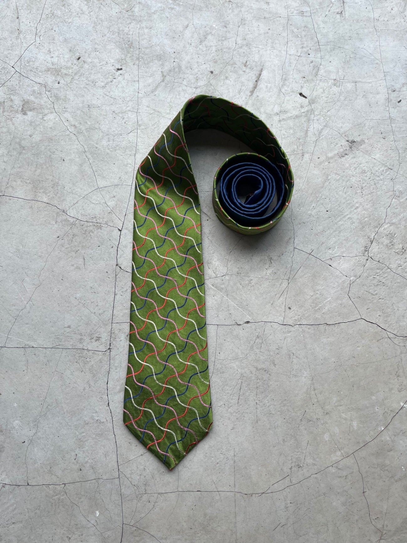 Tommy Hilfiger Green Tie