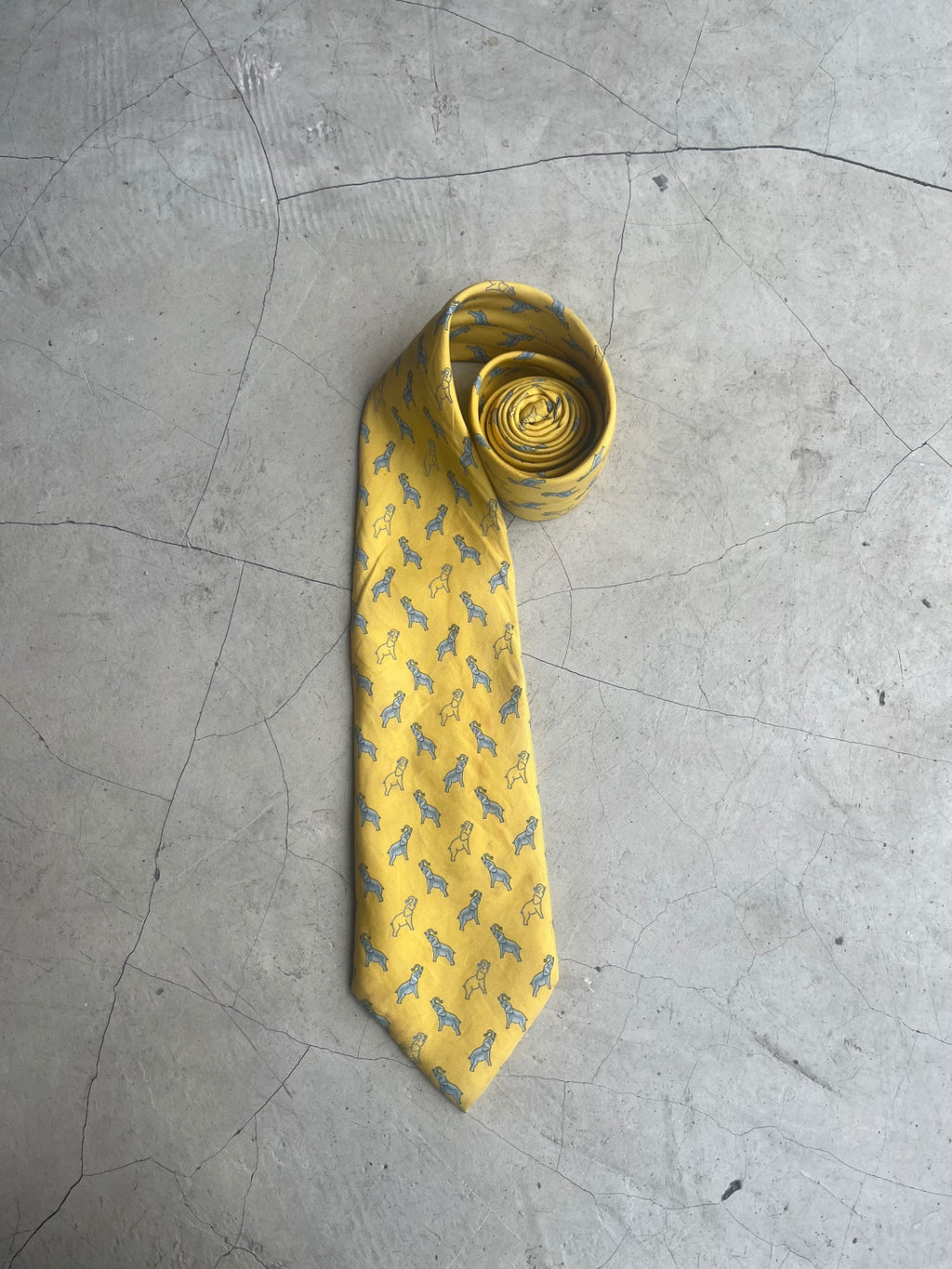 Lanvin Paris Elephant Tie