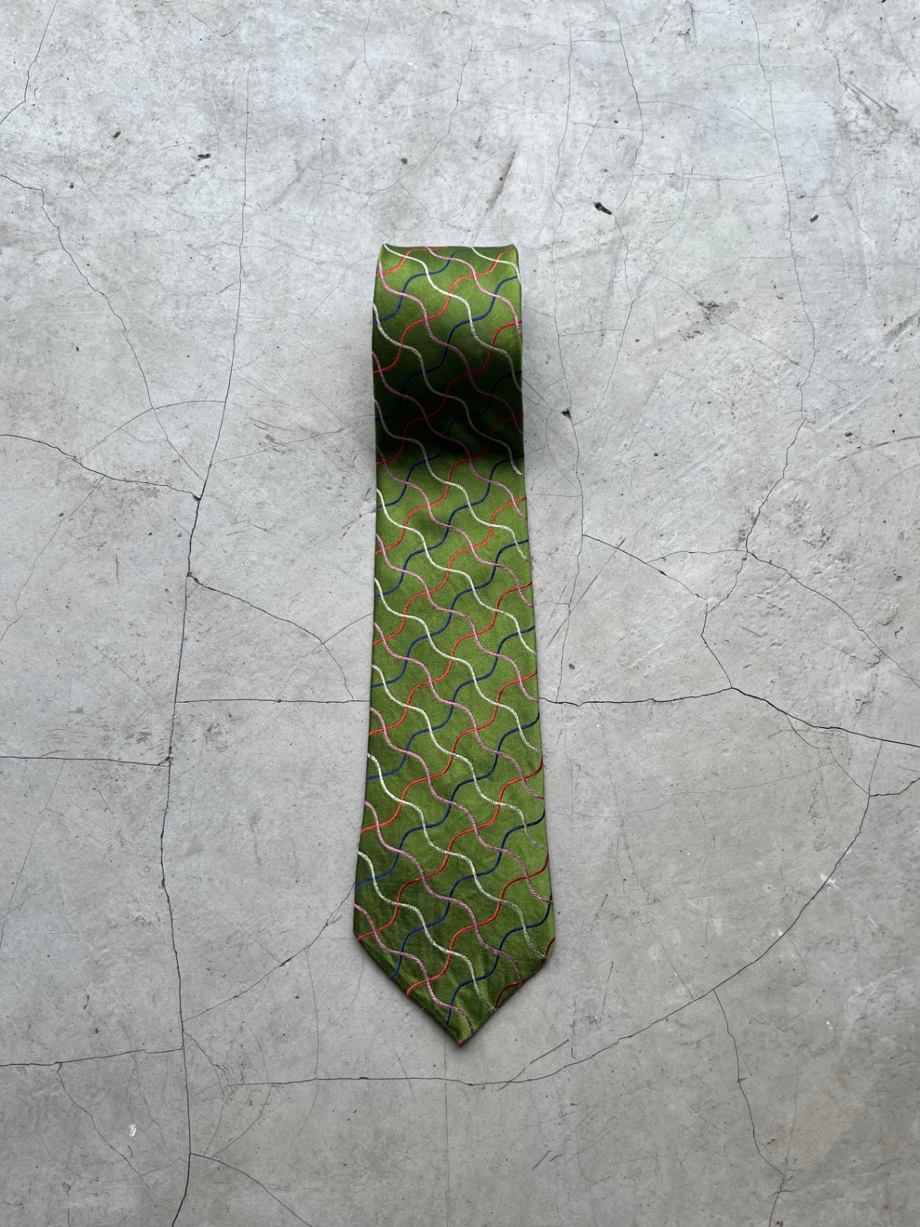 Tommy Hilfiger Green Tie