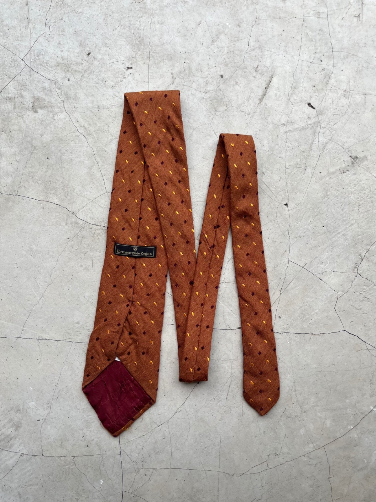 Ermenegildo Embroidered Tie