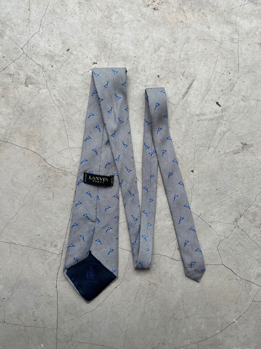 Lanven Paris Dolphin Printed Tie