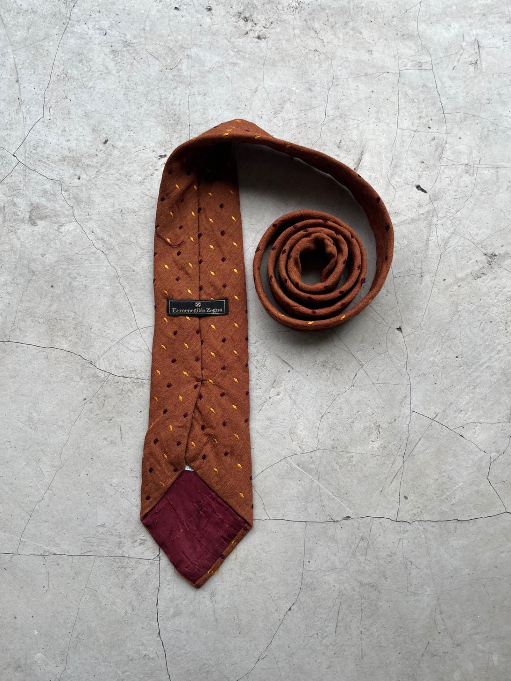 Ermenegildo Embroidered Tie