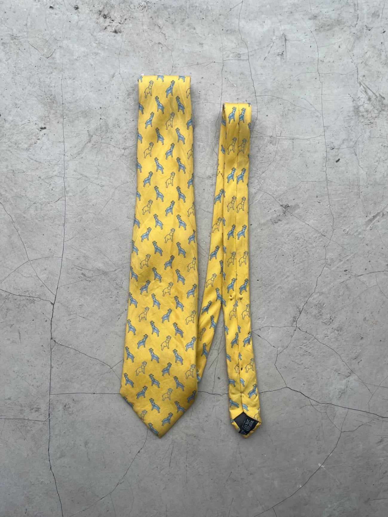 Lanvin Paris Elephant Tie