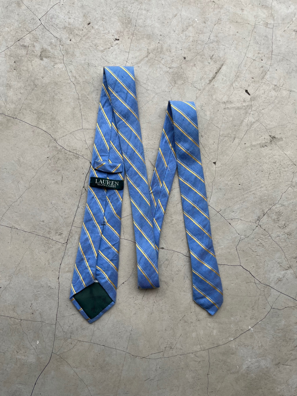 Lauren Ralph Lauren  Blue Striped Tie