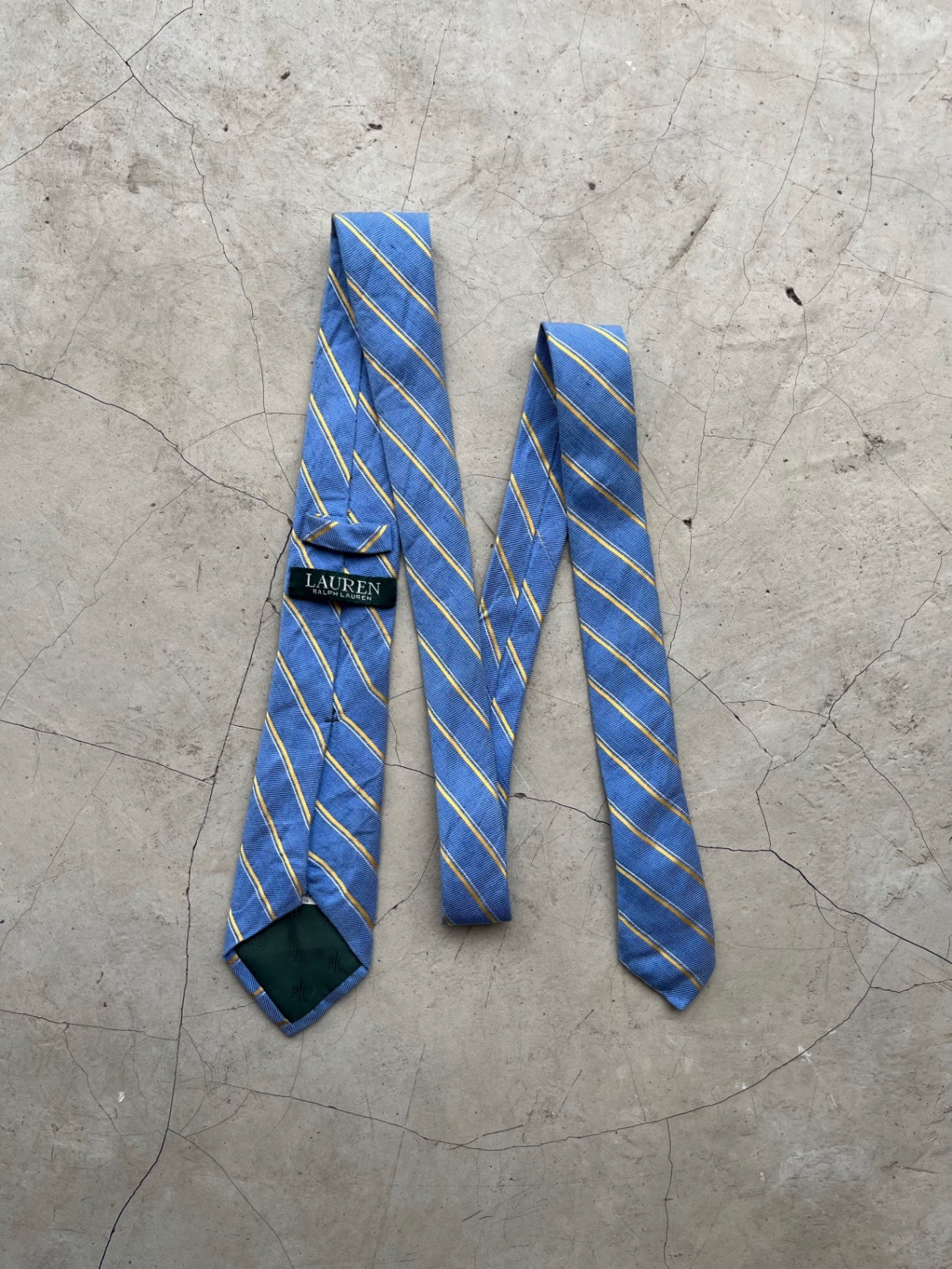 Lauren Ralph Lauren  Blue Striped Tie