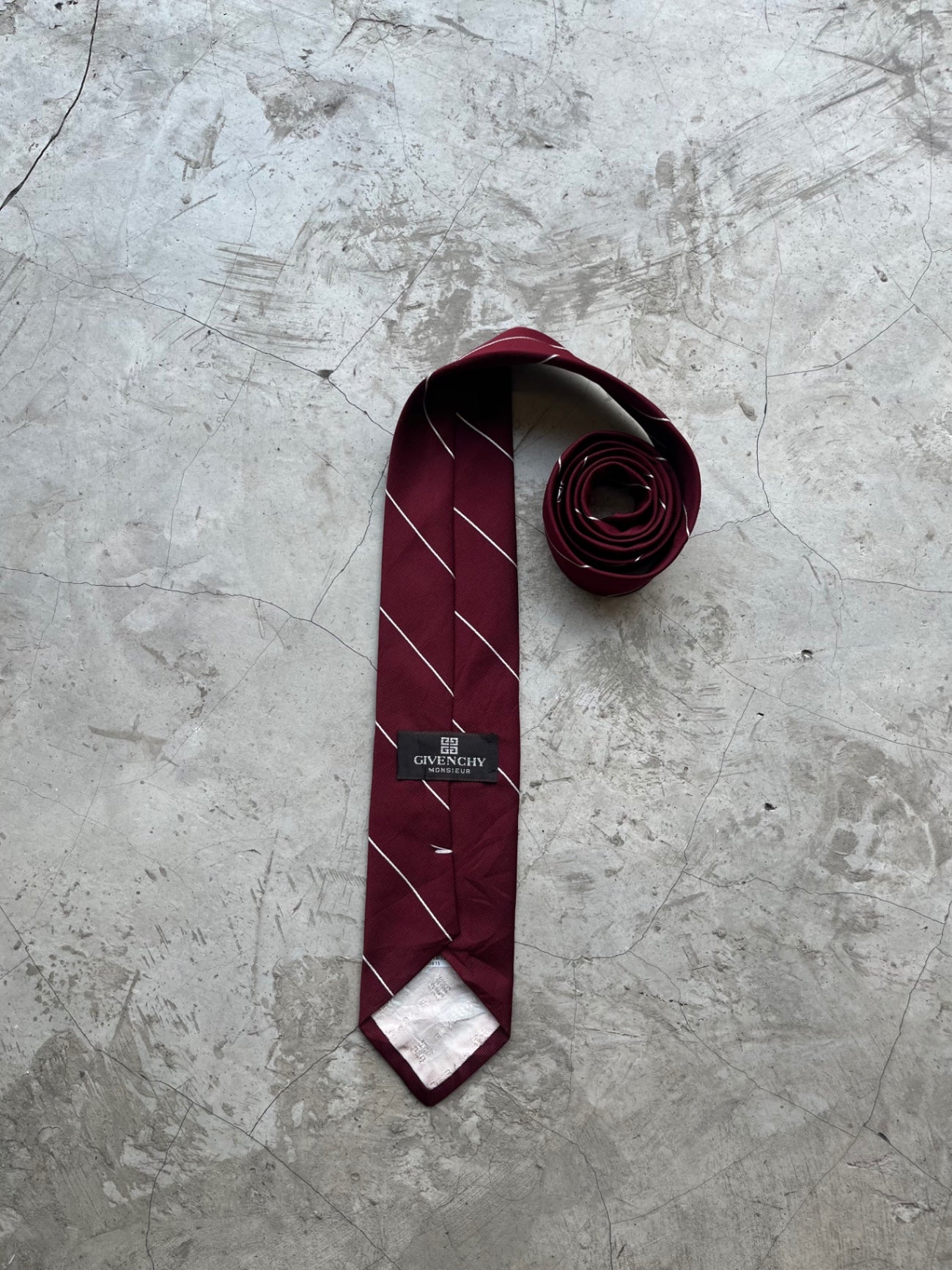 Givenchy Monsieur Maroon Tie
