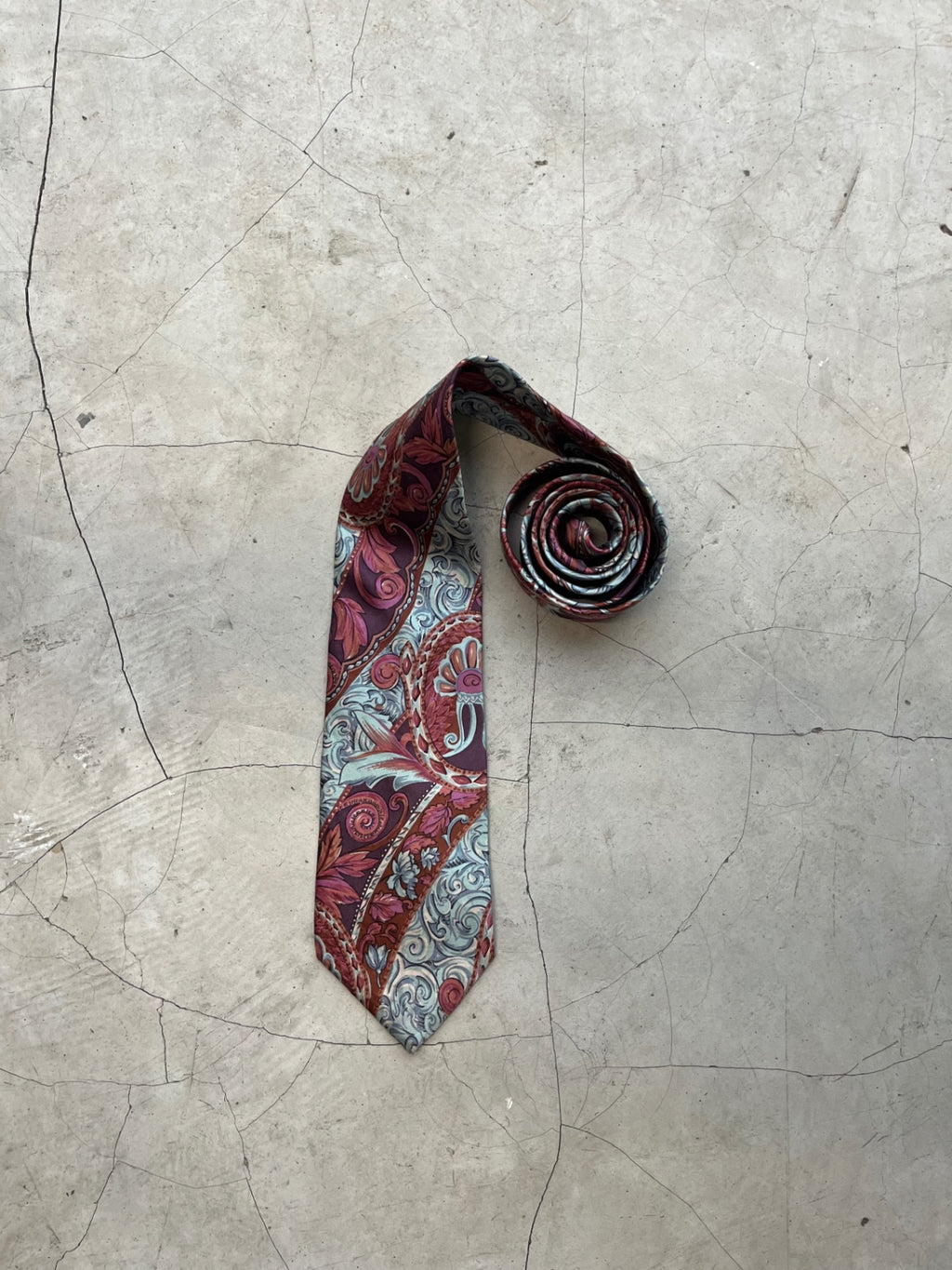 Christian Dior Floral Printed Tie