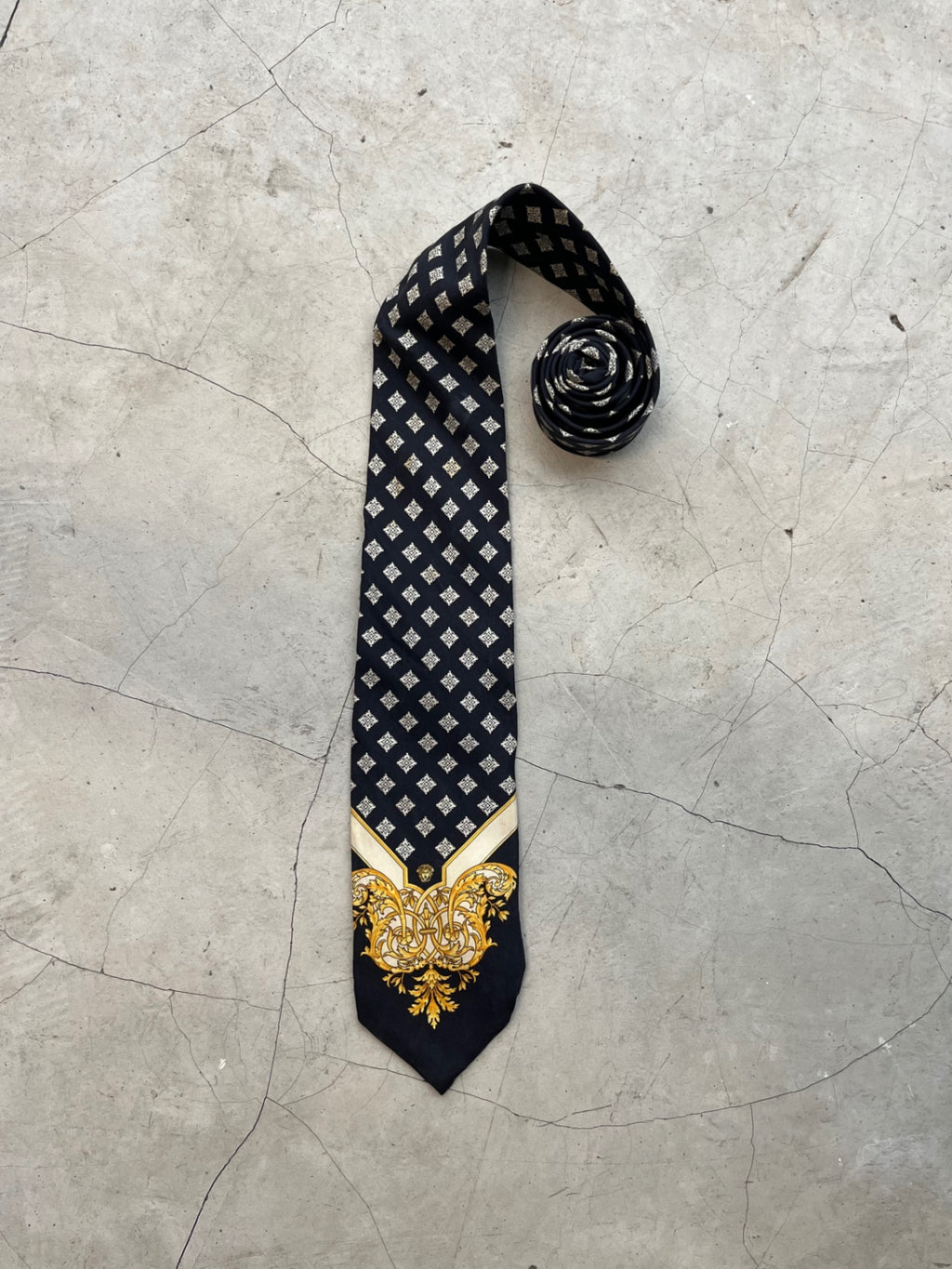 Gianni Versace Printed Tie