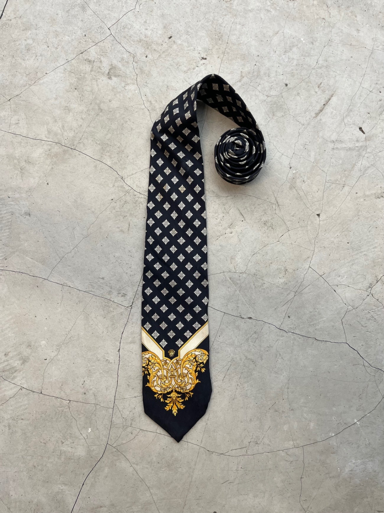 Gianni Versace Printed Tie