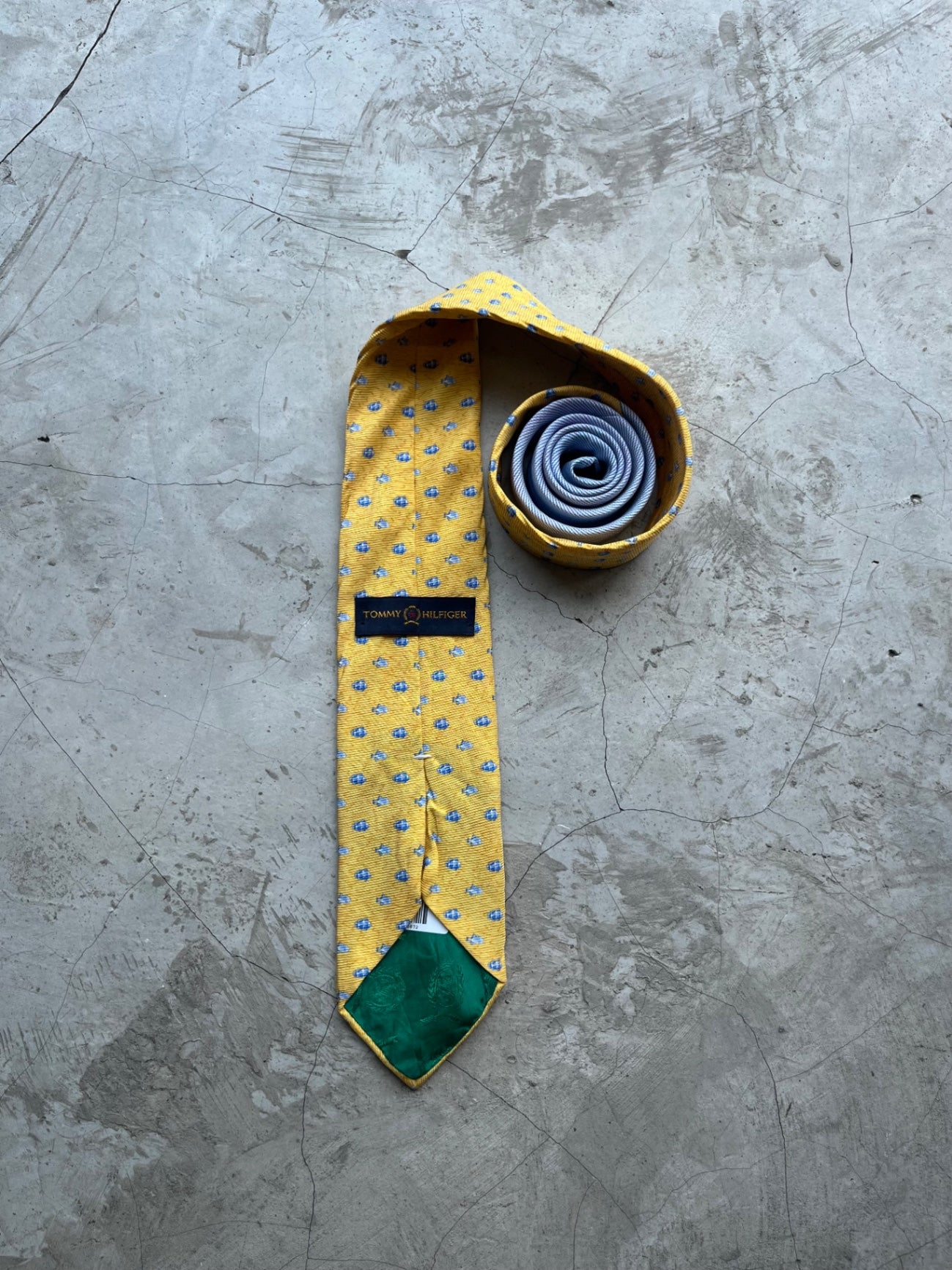Tommy Hilfiger Yellow Tie