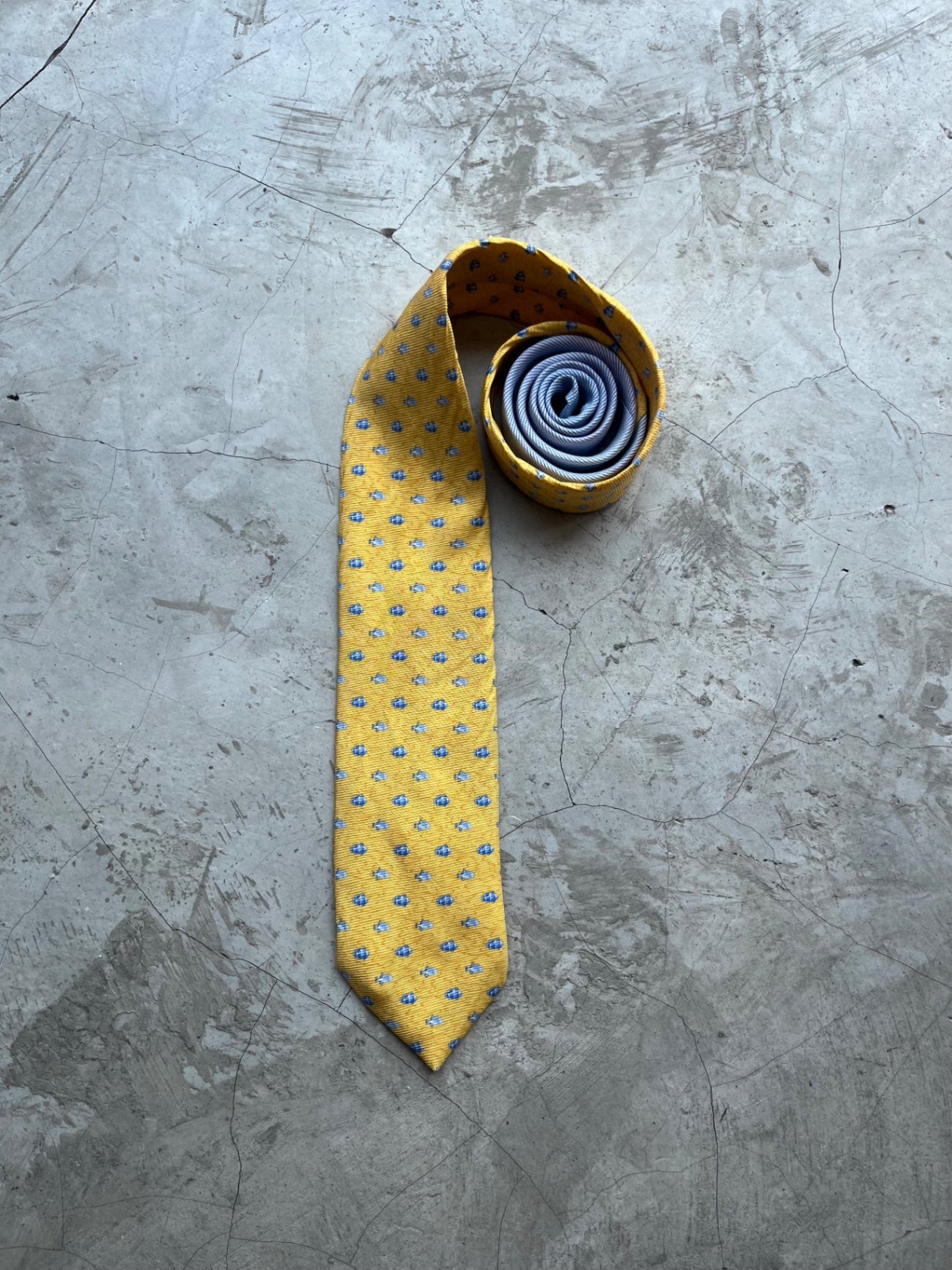 Tommy Hilfiger Yellow Tie