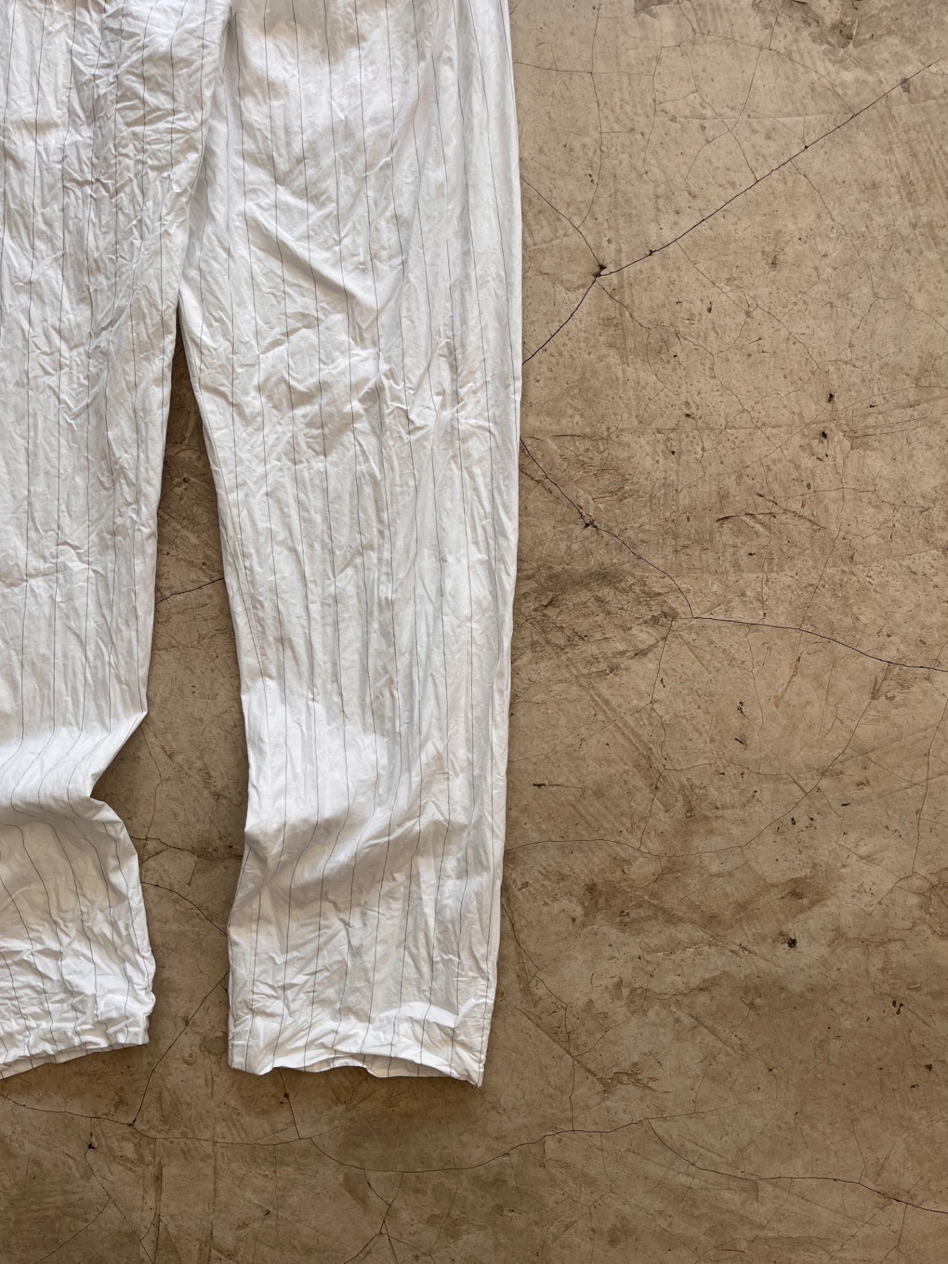 Polo Ralph Lauren Striped White Pants