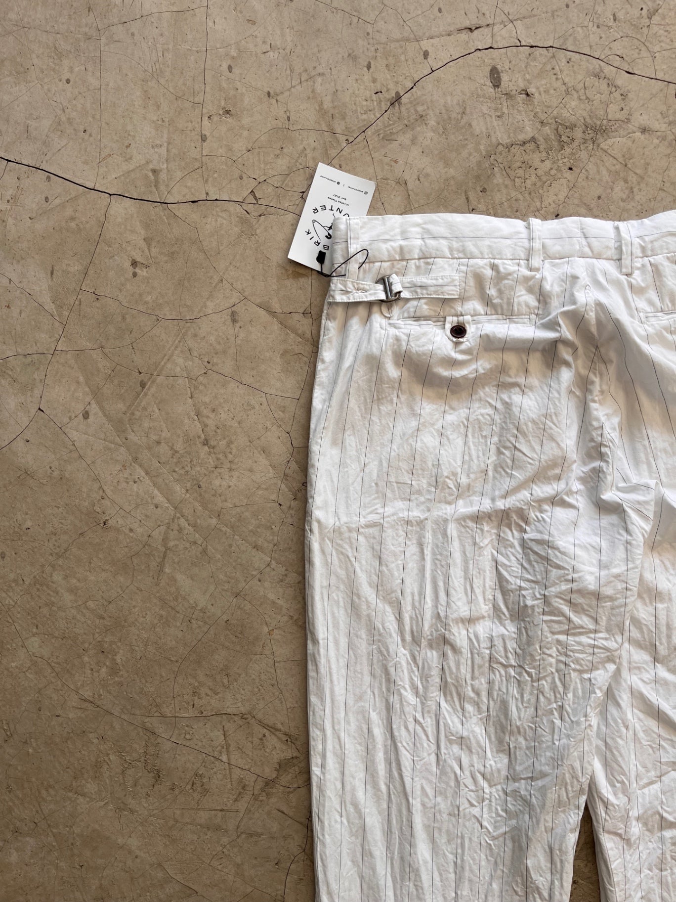 Polo Ralph Lauren Striped White Pants