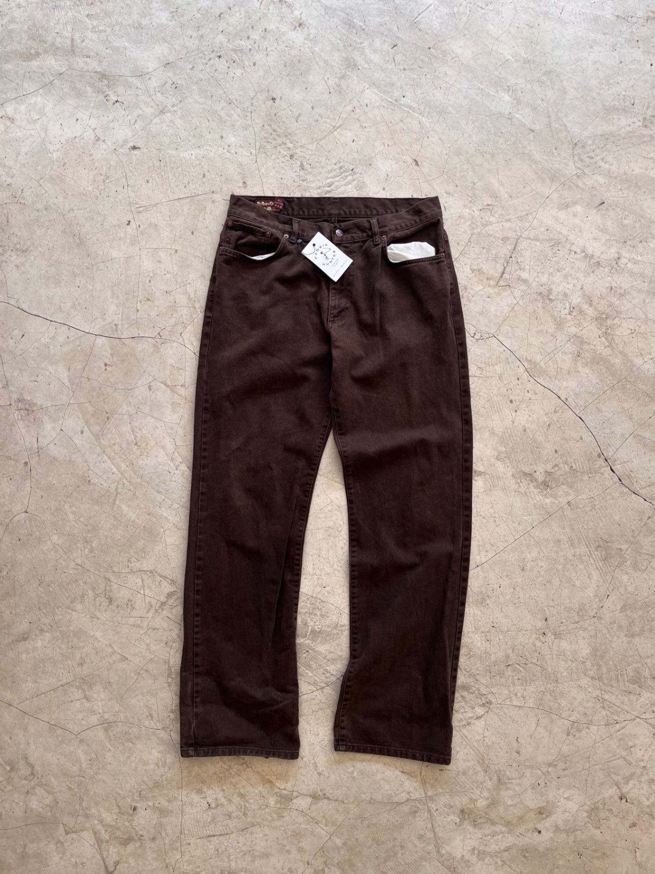 Brown Marlboro Classics Jeans