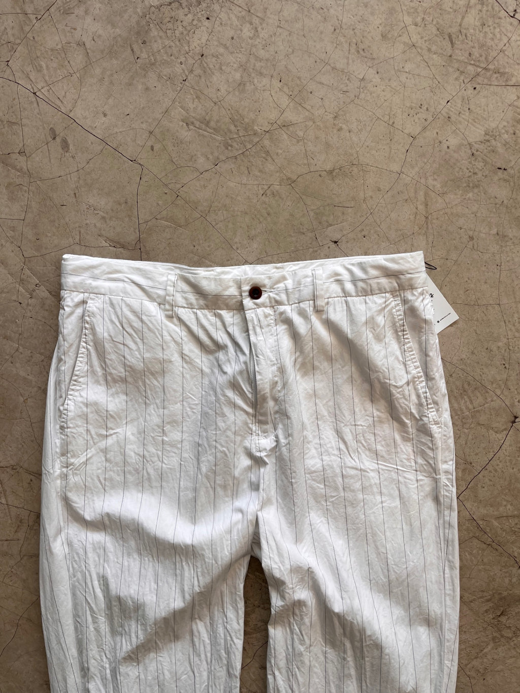 Polo Ralph Lauren Striped White Pants