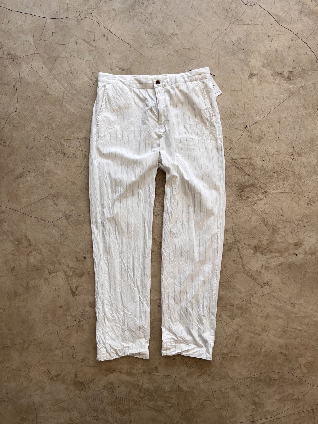 Polo Ralph Lauren Striped White Pants