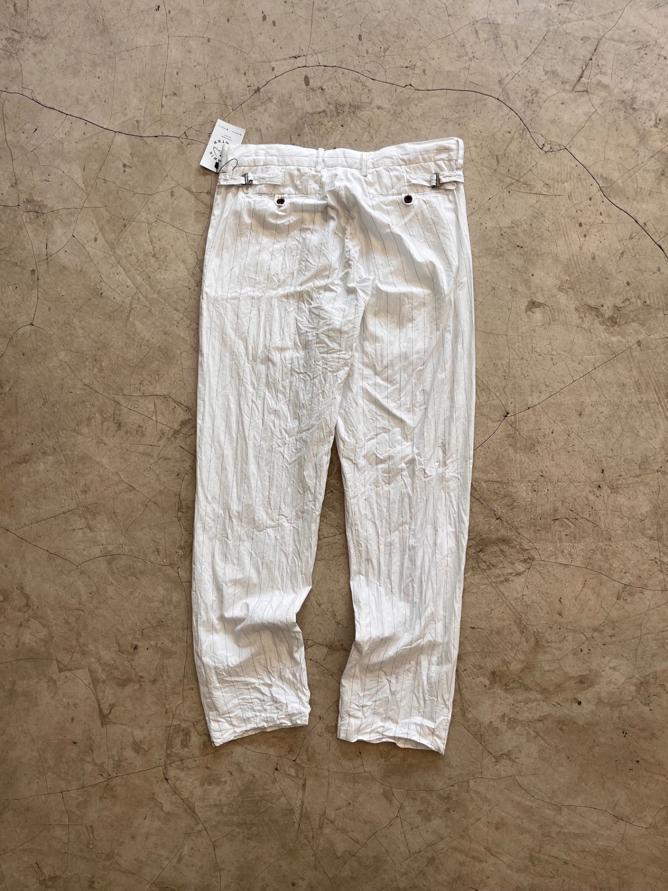 Polo Ralph Lauren Striped White Pants