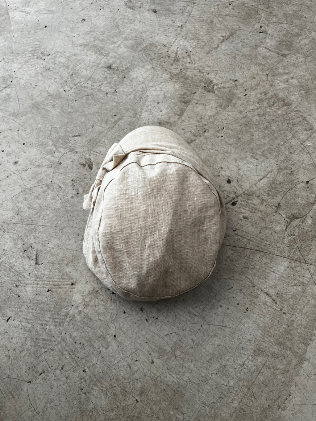 Beige Bow Cap