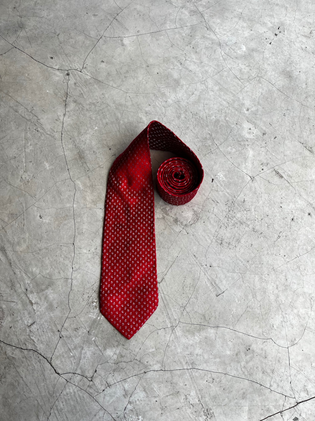 Valentino Cravette Red Tie