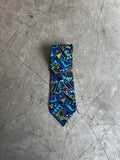 Missoni Cravatte Blue Patterned Tie
