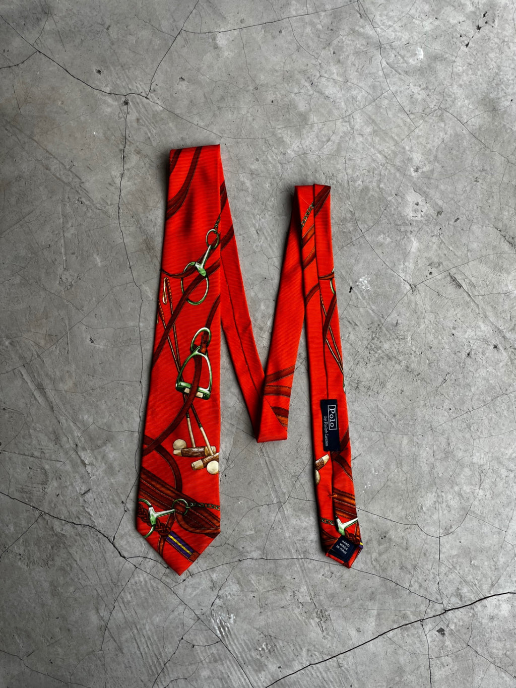 Polo Ralph Lauren Orange Tie