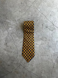 Lauren Ralph Lauren Yellow Checkered Tie