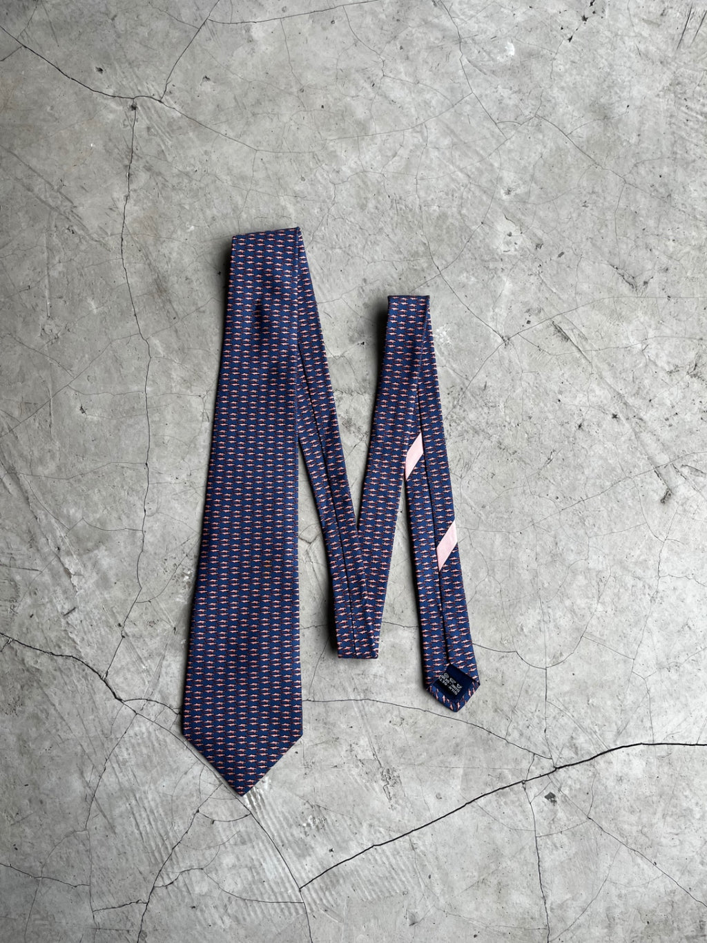 Salvadore Ferragamo Fish Printed Tie